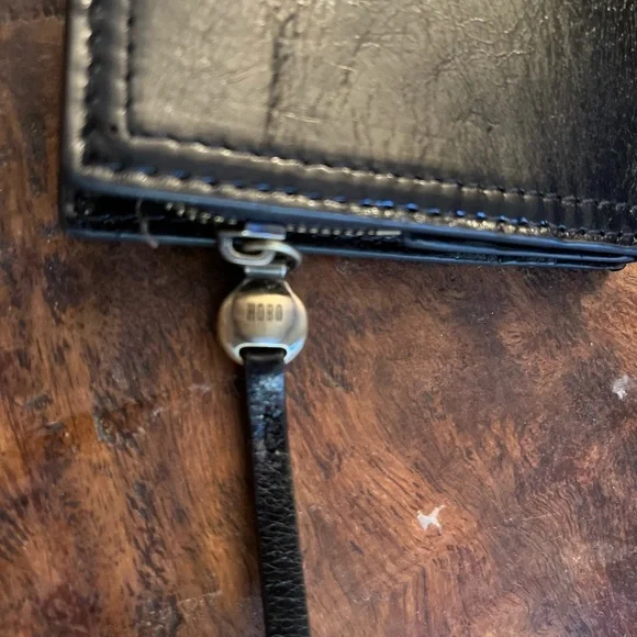 Hobo Black Soft Leather Wallet - Picture 6 of 6